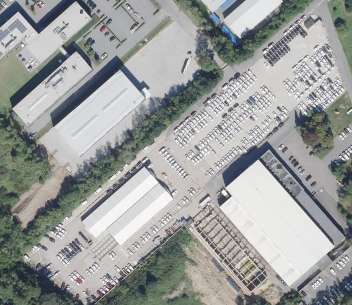 Luftbild Standort Eschweiler
